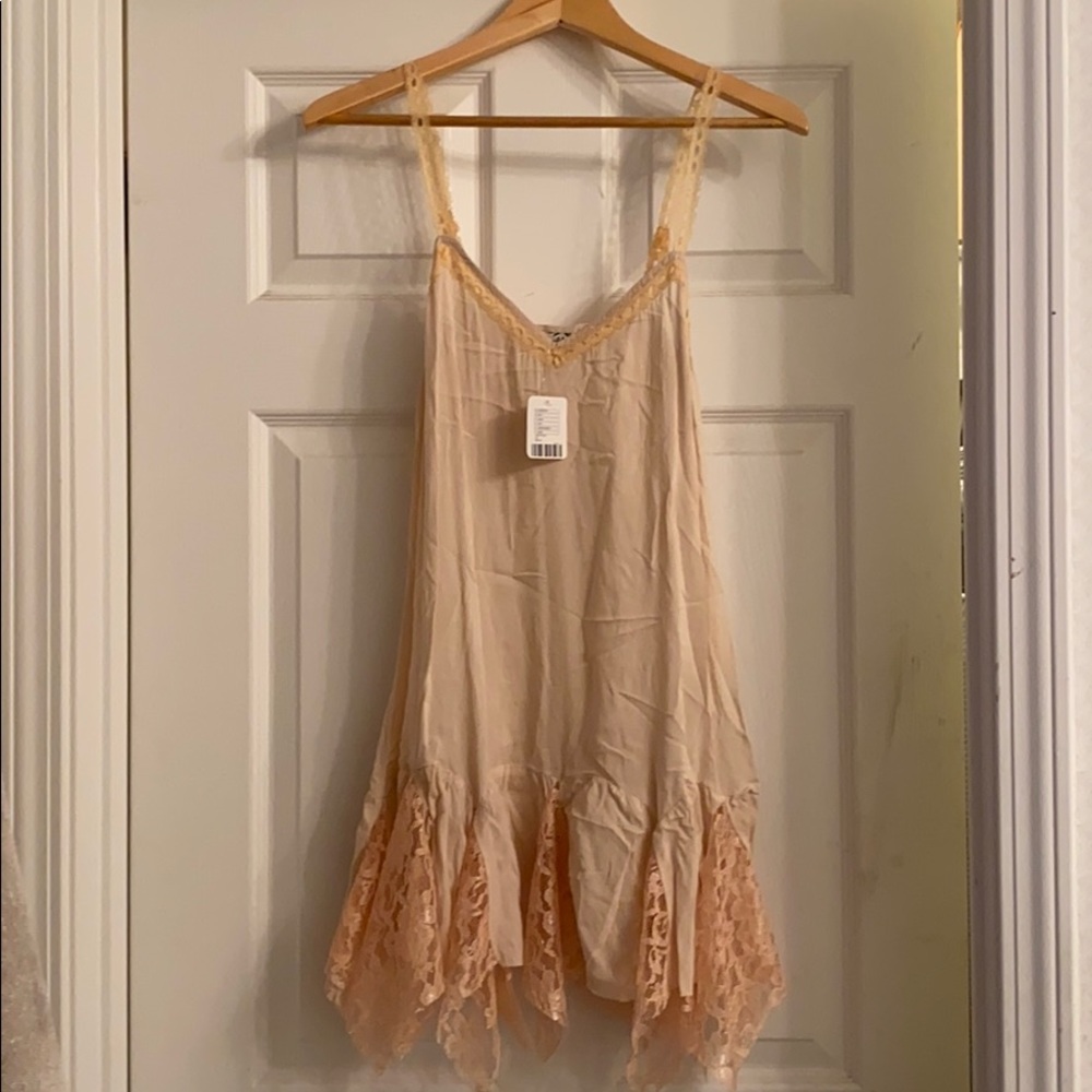 Free People Ivory Slip
